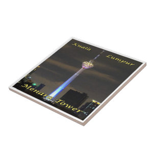 zMY007 MENARA TOWER Kuala Lumpur, Malaysia, Asia,  Ceramic Tile