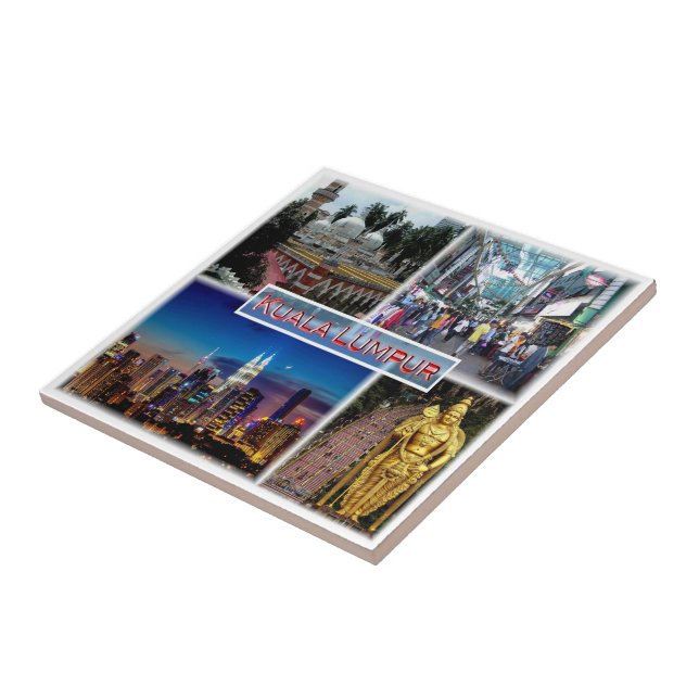 zMY014 Petaling Street KUALA LUMPUR Jamek Mosque,  Ceramic Tile (Side)