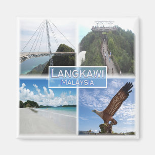 zMY015 Kedah beach, LANGKAWI, Malaysia, Fridge Mag Magnet