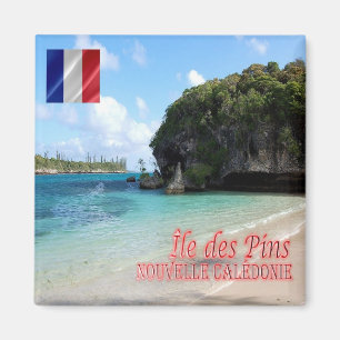 zNC008 ILE DES PINS, NEW CALEDONIA, Fridge Magnet
