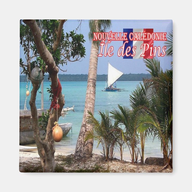 zNC009 ILE DES PINS, New Caledonia, Fridge Magnet (Front)