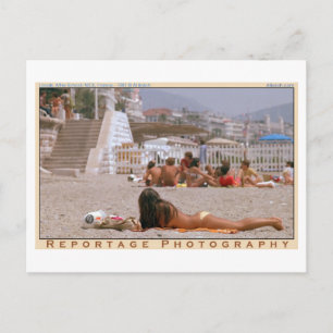 ZNICEGoldBikini Postcard