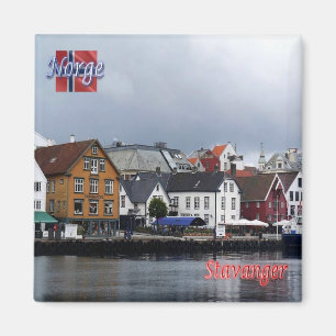 zNO010 STAVANGER, Norway, Europe, Fridge Magnet