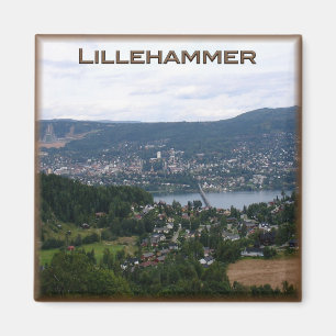zNO023 LILLEHAMMER, Norway, Europe, Fridge Magnet