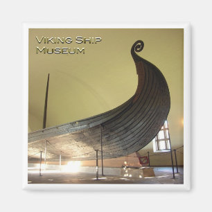 zNO031 VIKING SHIP MUSEUM, Norway, Europe, Fridge Magnet
