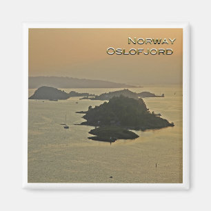 zNO056 OSLOFJORD from Ekeberg in Oslo, Norway, Magnet