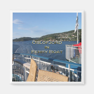 zNO057 OSLOFJORD, Oslo Copenhagen ferry boat, Magnet