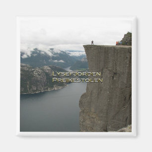 zNO100 LYSEFJORDEN PREIKESTOLEN, Norway, Fridge Magnet