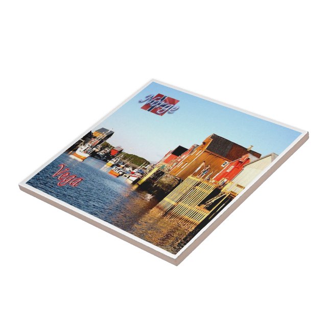 zNO143 VEGA, Norway, Ceramic Tile (Side)