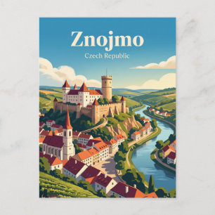 Znojmo, South Moravian Region, Czech Republic Postcard