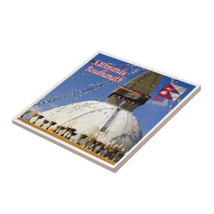 zNP005 Boudhanath KATHMANDU Nepal, Asia, Ceramic Tile