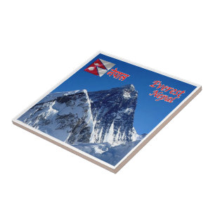 zNP011 MOUNT EVEREST, Nepal, Asia,  Ceramic Tile