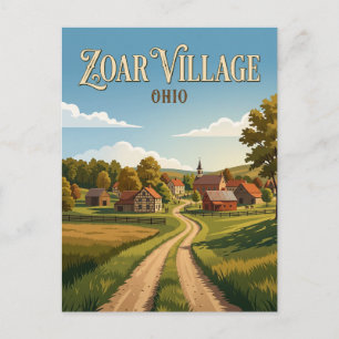 Zoar USA Postcard