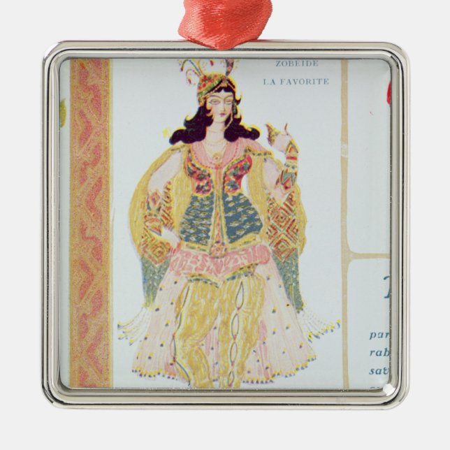 Zobeide Metal Ornament (Front)