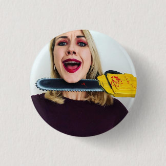 Zobo With a Shotgun - Chainsaw Badge