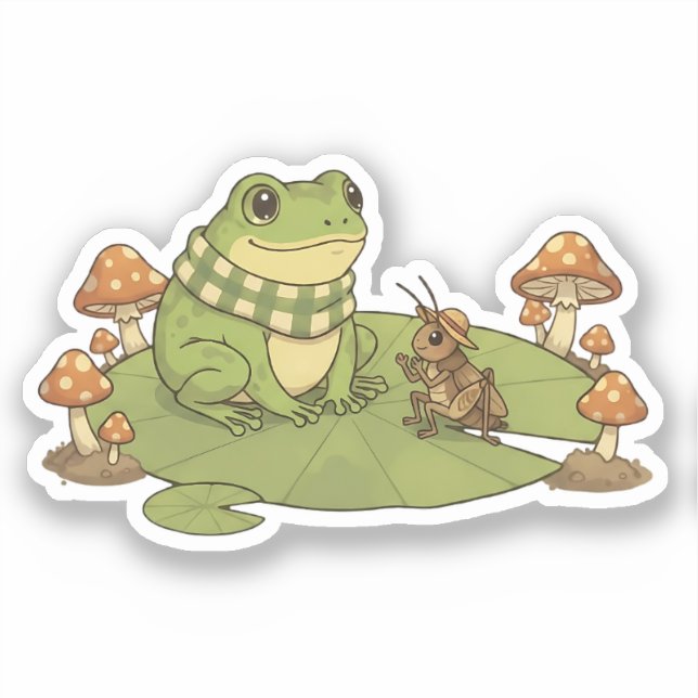 Zochi & Fern the Cricket (Front)