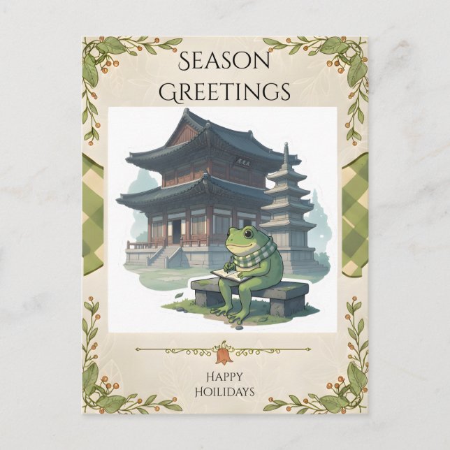Zochi in Gyeongju Postcard (Front)