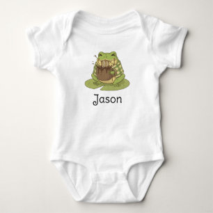 Zochi Misses the Mug Customizable Baby Bodysuit