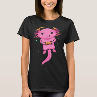 Zocker Axolotl Video Gaming for Gamers T-Shirt