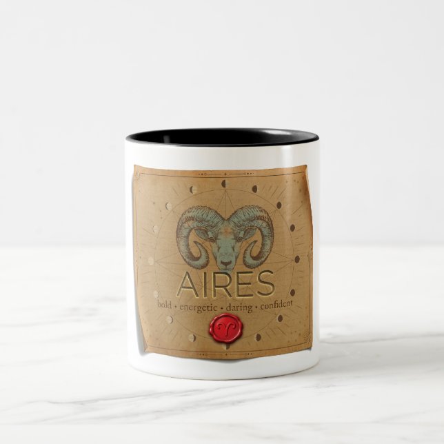 Zodiac - Aires - Coffee Mug (Center)