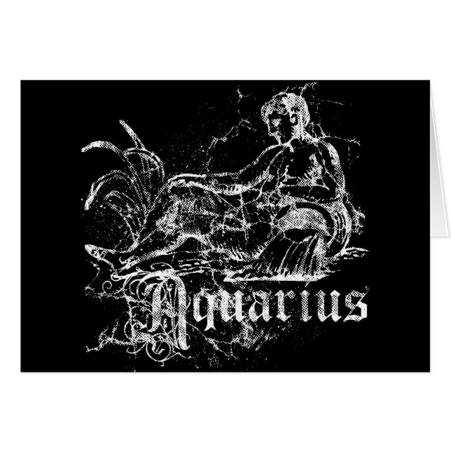 Zodiac Aquarius (Front Horizontal)
