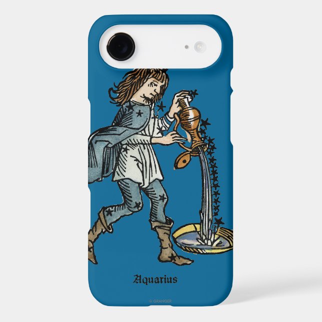 Zodiac: Aquarius, 1482 Case-Mate iPhone Case (Back)