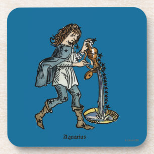 Zodiac: Aquarius, 1482 Coaster