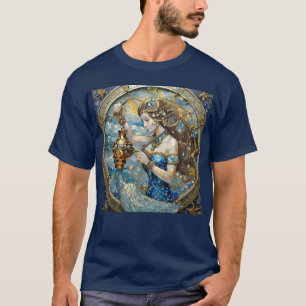 Zodiac - Aquarius The Water Bearer T-Shirt