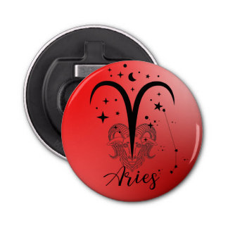 Zodiac Aries Bottle Opener