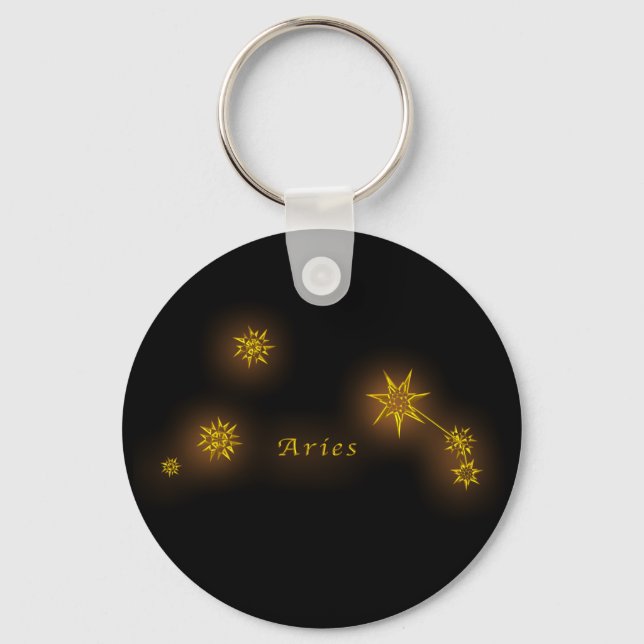Zodiac - Aries Key Ring (Front)