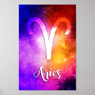 Zodiac : Aries Space Candy Poster