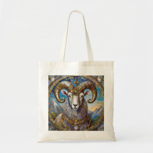 Zodiac - Aries The Ram  Tote Bag