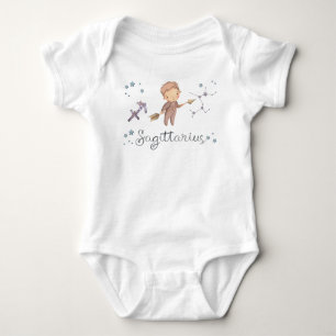 Zodiac Baby Sagittarius Baby BodySuit and T-Shirt