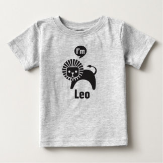 Zodiac Baby Tees-Leo T-Shirt