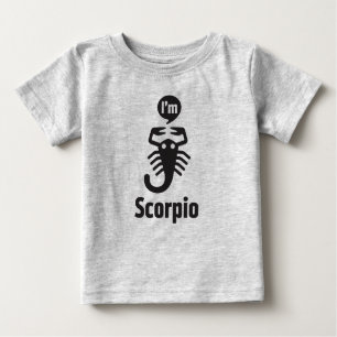 Zodiac Baby Tees-Scorpio Baby T-Shirt