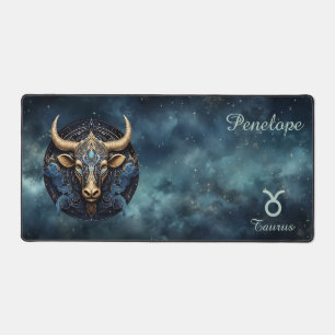 Zodiac Birth Sign Taurus Astrolog Desk Mat