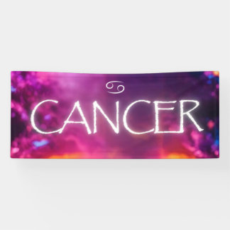 Zodiac Cancer Banner