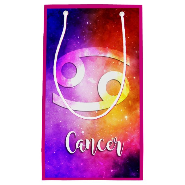 Zodiac : Cancer Candy Space Small Gift Bag (Front)