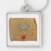 Zodiac - Cancer - Keychain
