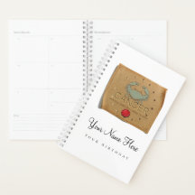Zodiac - Cancer - Personalised Day Planner