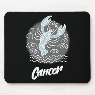 Zodiac Cancer Symbol Mouse Pad