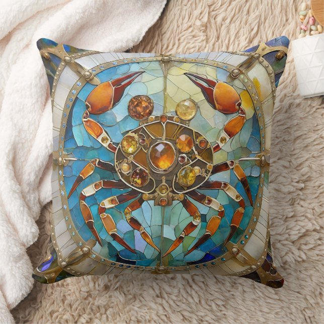 Zodiac - Cancer The Crab Cushion (Blanket)