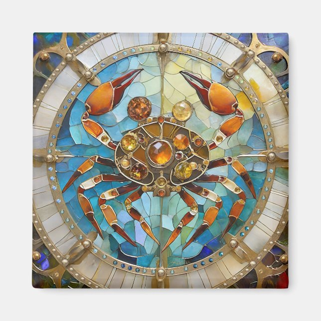Zodiac - Cancer The Crab Magnet (Front)