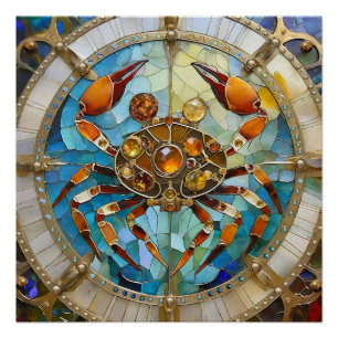 Zodiac - Cancer The Crab Poster