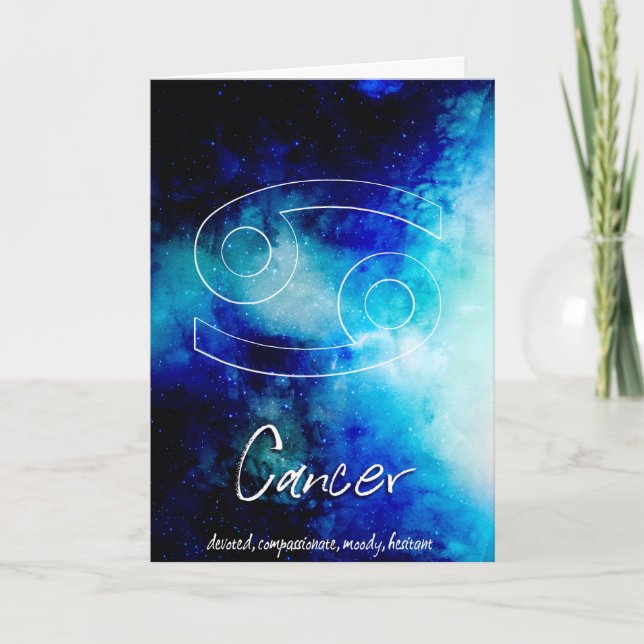 Zodiac : Cancer Traits Card (Front)