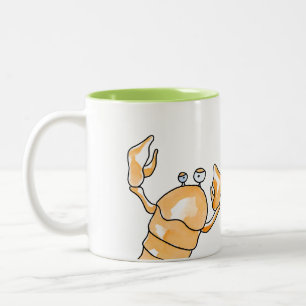 Zodiac cancer Two-Tone coffee mug