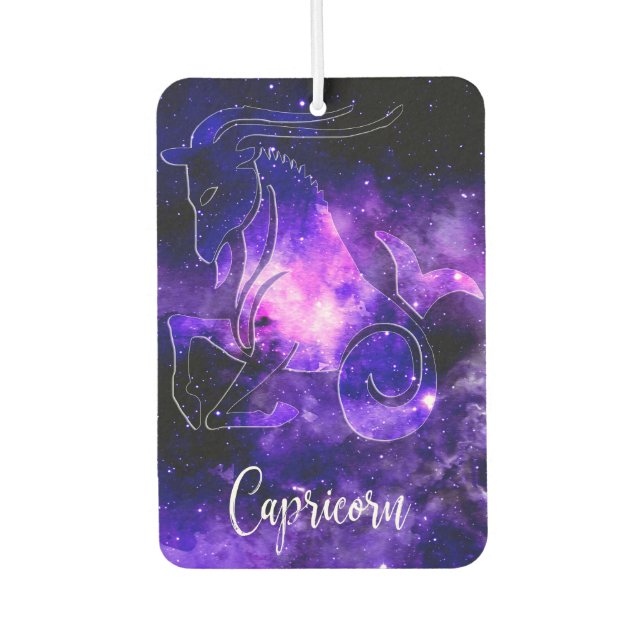 Zodiac : Capricorn Car Air Freshener (Front)