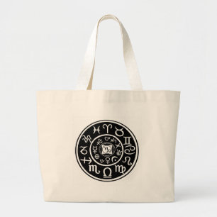 Zodiac - Capricorn Constellation Large Tote Bag