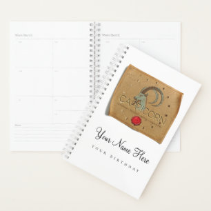 Zodiac - Capricorn - Personalised Day Planner