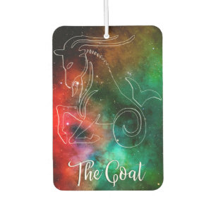 Zodiac : Capricorn 'The Goat' Car Air Freshener
